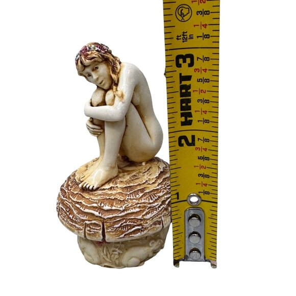 Fainia Faerie Of The Hidden Treasures Trinket Box By Gramarye Harmony Kingdom - Picture 5 of 9